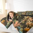 thumbnail image 4 of Feelyou Boys Dinosaur Lover Bedding Comforter Set, Tropical Coconut Tree Twin Comforter Sets, Cartoon Jungle Wildlife Reversible Bedding Set, Microfiber Bedroom Decor, 2-Piece, 4 of 8
