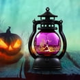 thumbnail image 5 of Aoznliie LED Lantern, Halloween Lighted Lanterns with Flickering Flame,Tea lamps for Halloween Party Decor Home Table,7x4x4 in, 5 of 6