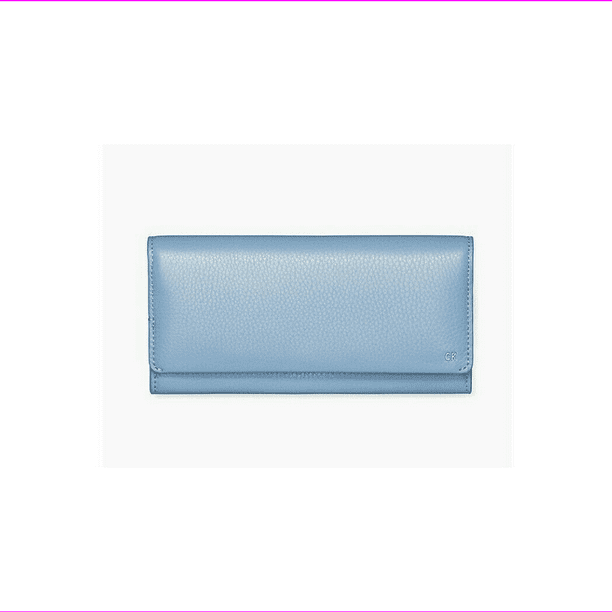 Calvin Klein, Workman Leather Longfold Flap Wallet Blue Walmart.com