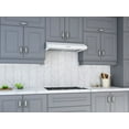 thumbnail image 3 of Ancona 30 in Slim SDRW Non-vented Under Cabinet Range Hood in White, 3 of 5
