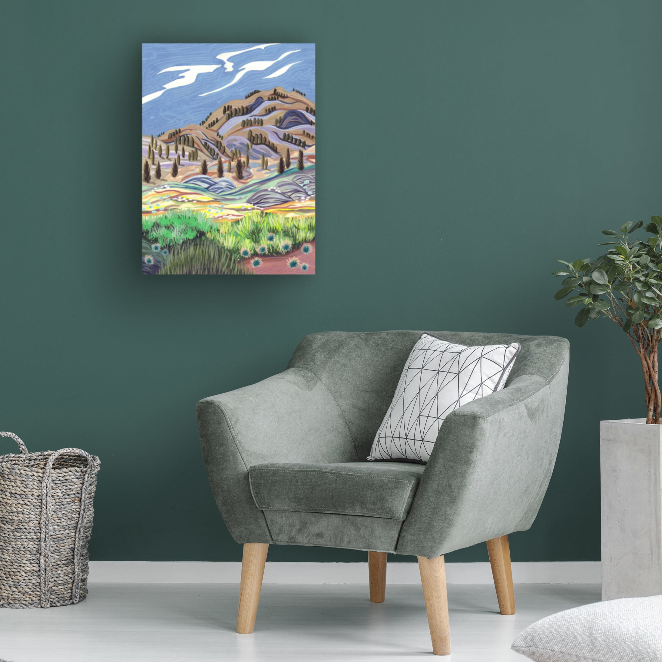 Trademark Fine Art Melissa Wang  Galaxy Roads I Canvas Wall Art