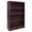 Cherry, variant on Bowery Hill Traditional 48" Tall 4-Shelf Wood Bookcase in Cherry