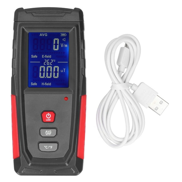 Radiation Detector, With Sound And Light Alarm