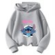 thumbnail image 3 of Conjunto de sudadera con capucha de Stitch Kawaii, sudadera de manga larga para bebé, sudadera de Stitch de otoño para niño de 3 a 14 años, ropa de calle para niña, 3 of 5