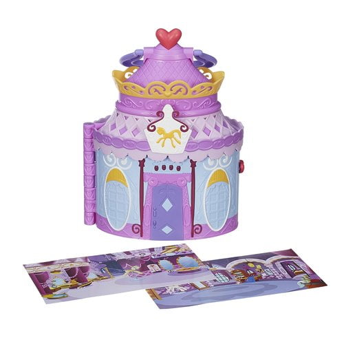 my little pony cutie mark magic rarity booktique playset