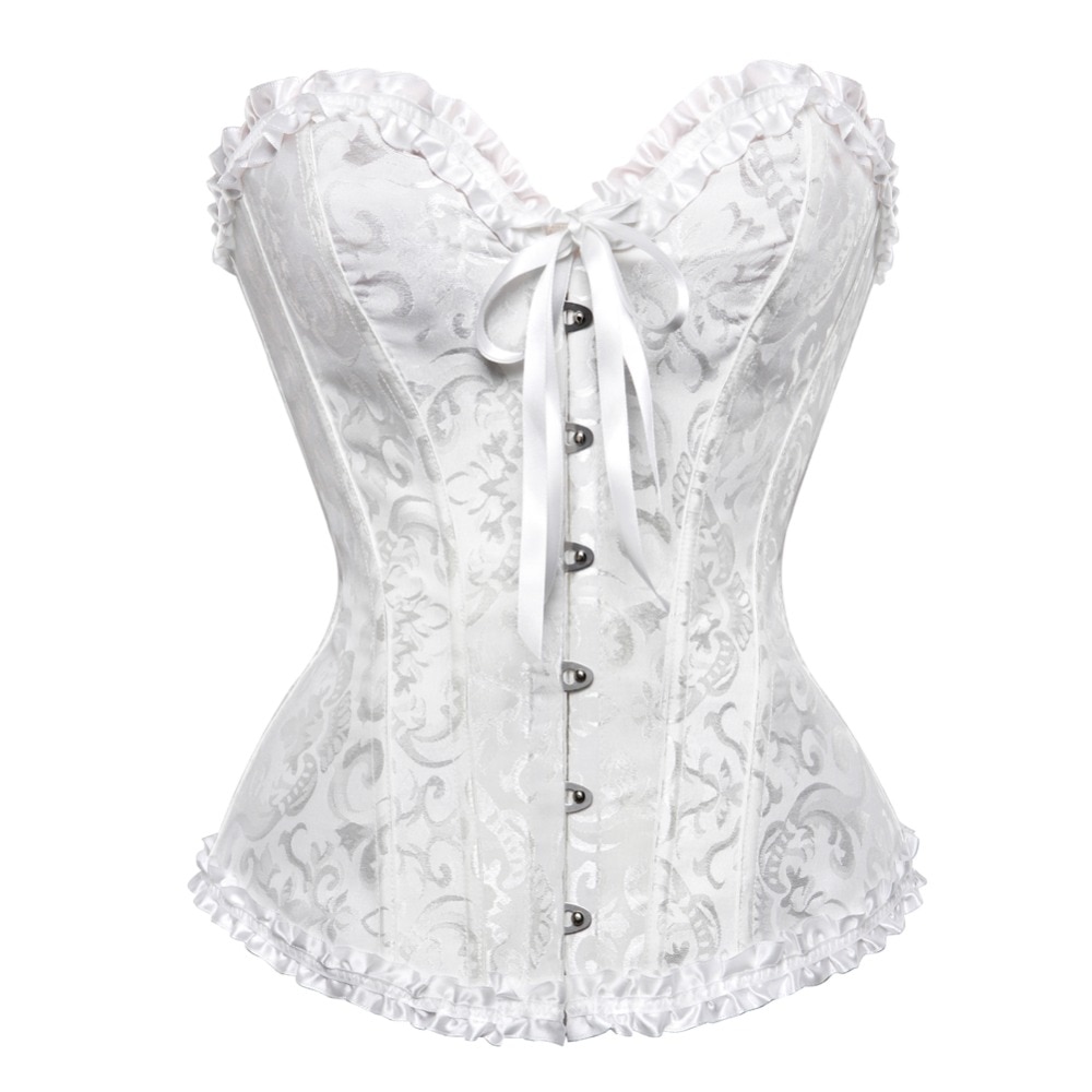 Guêpière Corset Empreinte Taille 80D - Dentelle Blanche Avec Armature - Neuf Sans Étiquettes