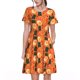 thumbnail image 1 of Disketp Ramen Noodle Soup para Vestido de Manga Corta para Mujeres, Vestidos de Verano para Mujeres, Casual y Holgado para la Playa, 1 of 6