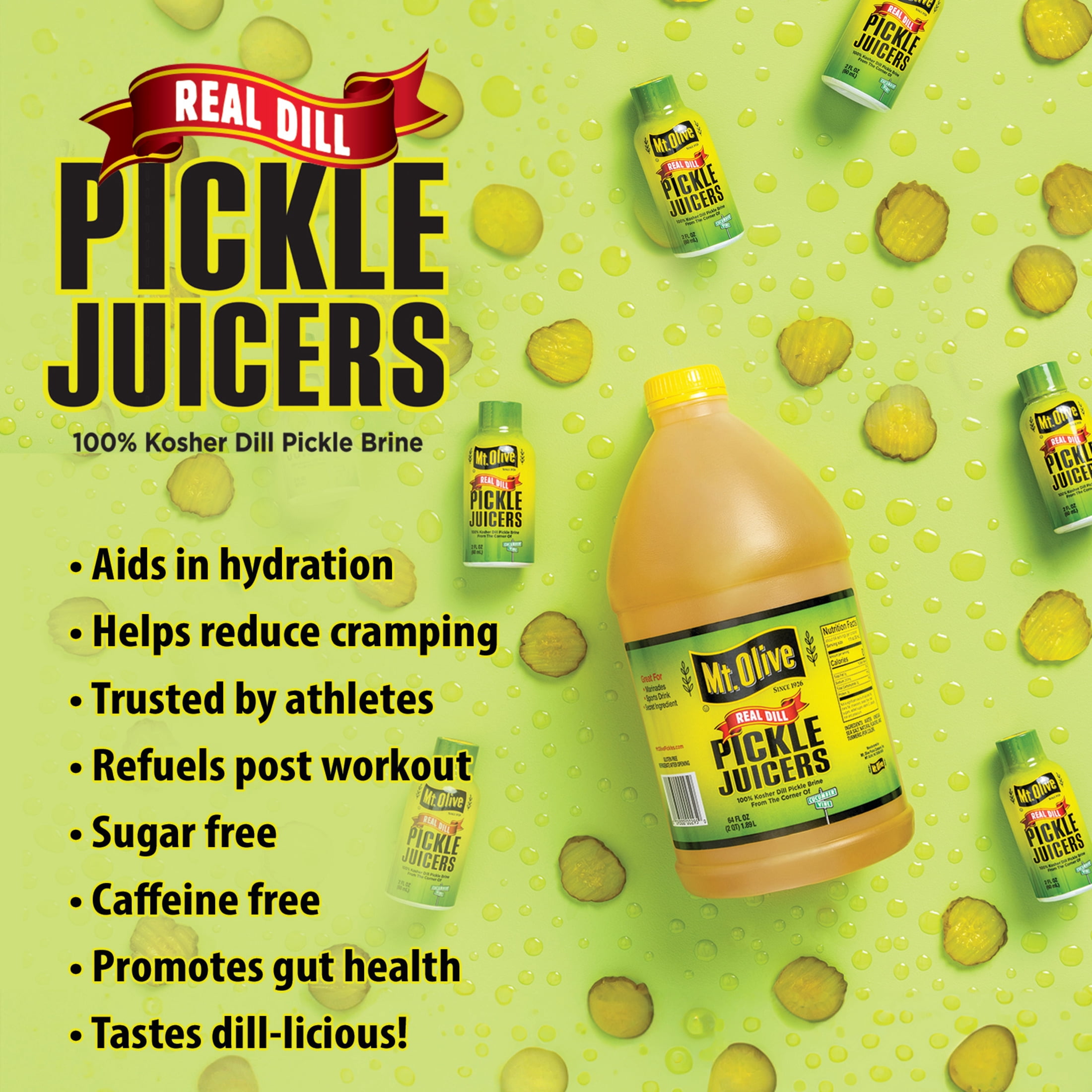 Mt. Olive Real Dill Pickle Juicer, 64 fl oz Bottle