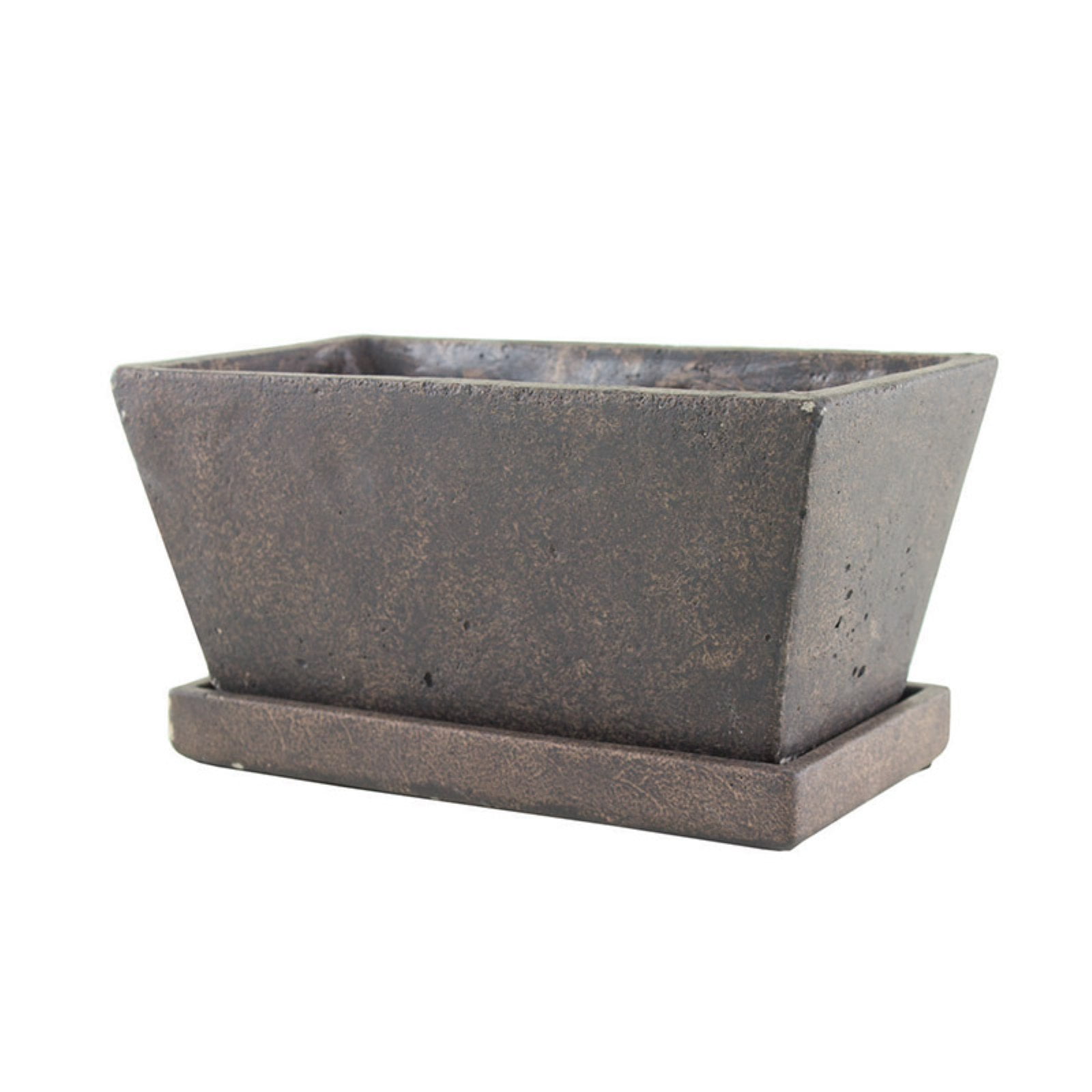 Syndicate Home & Garden Tapered Planter with Tray by SYNDICATE HOME & GARDEN