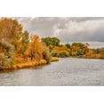 thumbnail image 2 of Murdock, Ramona 24x17 Gold Ornate Wood Framed with Double Matting Museum Art Print Titled - Snake River Autumn III, 2 of 4