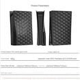 thumbnail image 5 of HEYSTOP PS5 Plates Hard Shockproof PS5 Cover Skins Shell Panels for PS5 Console PS5 Case for Playstation 5 Disc Edition, 5 of 5