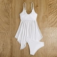 thumbnail image 5 of AnuYalue Women's Swim Dress Sheer Mesh Patchwork U Neck Spaghetti Strap Swimsuit Beach Bathing Suit, 5 of 6