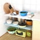 thumbnail image 3 of Estante divisor de armario para cocina, baño, almacenamiento, armario, blanco, 30-40 cm Blanco 30-40cm, 3 of 9