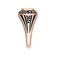 thumbnail image 3 of Order Now for 2025 Graduation, Freestyle Women's 14K Rose Gold over Sterling Classic Class Ring, Personalized, High School or College Graduation, 3 of 8
