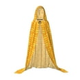 thumbnail image 7 of Honeii Corn Kernels Print Poncho Cape, Cloak Coat, Snuggly Hooded Wearable Blanket, Hooded Cape For Teenagers,Halloween Costumes-Medium, 7 of 7