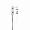 thumbnail image 4 of Skylark Wall Sconce Clear Polished Nickel, 4 of 7