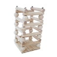 thumbnail image 5 of Chinchilla Rabbits Hay Feeder Guinea Hay Holder Food Dispenser Wood, 5 of 6