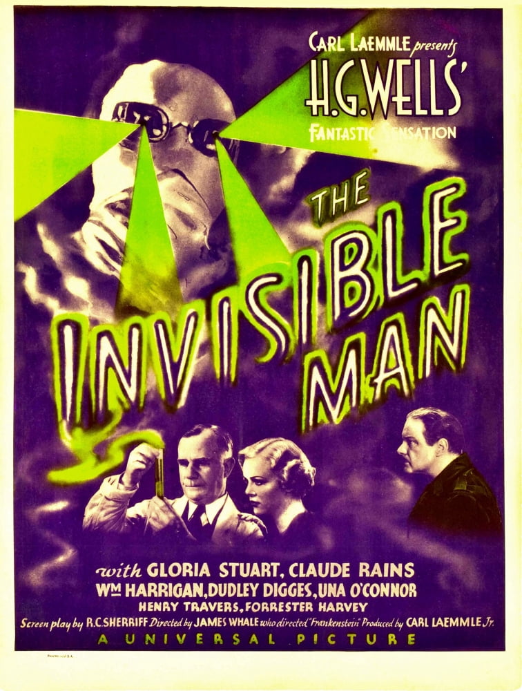 The Invisible Man Canvas Art - (24 x 36)