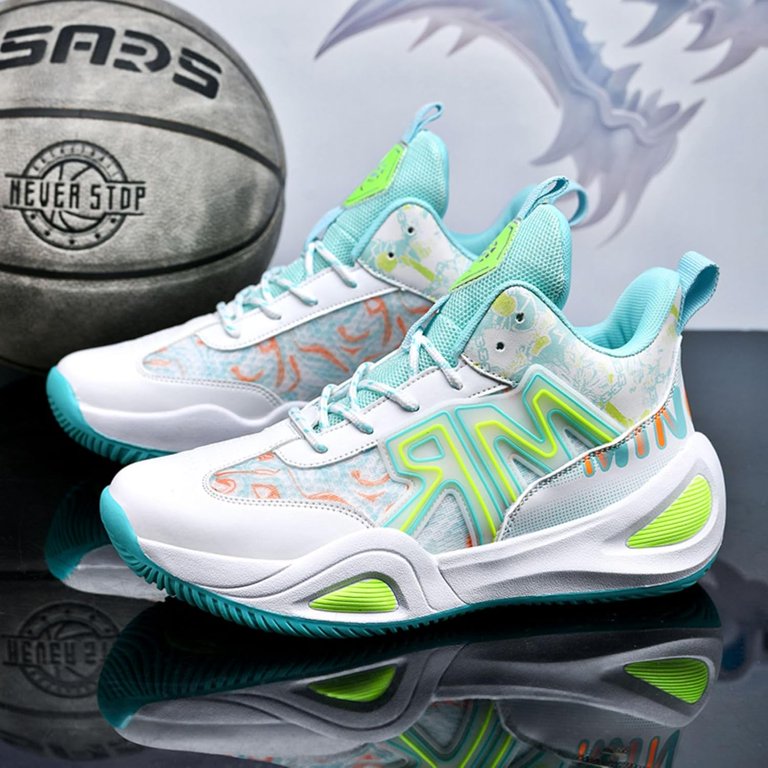 New wear-Resistant high top Basketball Shoes - Walmart.com display picture 3