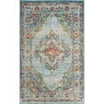 thumbnail image 3 of Unique Loom Isabella Collection Area Rug - Rossellini (3' 3" x 5' 3" Rectangle Blue/Beige), 3 of 8