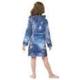 thumbnail image 7 of FORMRS Niños Bathrobe Unisex Hooded Robe Soft Plush Pajamas Sleepwear, Size 4-6T, Crystal Ball, 7 of 7