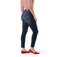 thumbnail image 4 of Signature by Levi Strauss & Co. Women's High Rise Ankle Skinny Cut off Jeans, 4 of 8