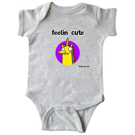 

Inktastic FEELIN CUTE Gift Baby Boy or Baby Girl Bodysuit