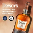 thumbnail image 6 of Dewar’s 12 Year Old Blended Scotch Whisky, 1.75 L Bottle, ABV 40%, Smooth with notes of honey, vanilla, and light oak., 6 of 8