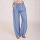 thumbnail image 3 of Pantalones de yoga holgados casuales de algodón y lino para mujer, pantalones largos para hacer ejercicio, 3 of 6