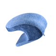 thumbnail image 4 of Tachiuwa Headrest Pillow Multipurpose Ergonomic Memory Foam Neck Support for Office Chair blue, 4 of 9