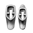 thumbnail image 4 of Wmool Hand-casted Alumim Alloy Knife Finger Guard Bolster And Pommel Set For Custom Handle Knives Making, 4 of 9