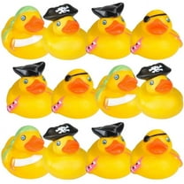 ArtCreativity Pirate Rubber Ducks – 12-pack 2” Bath & Pool Toys for Kids 3 – Party Favors & Birthday Supplies