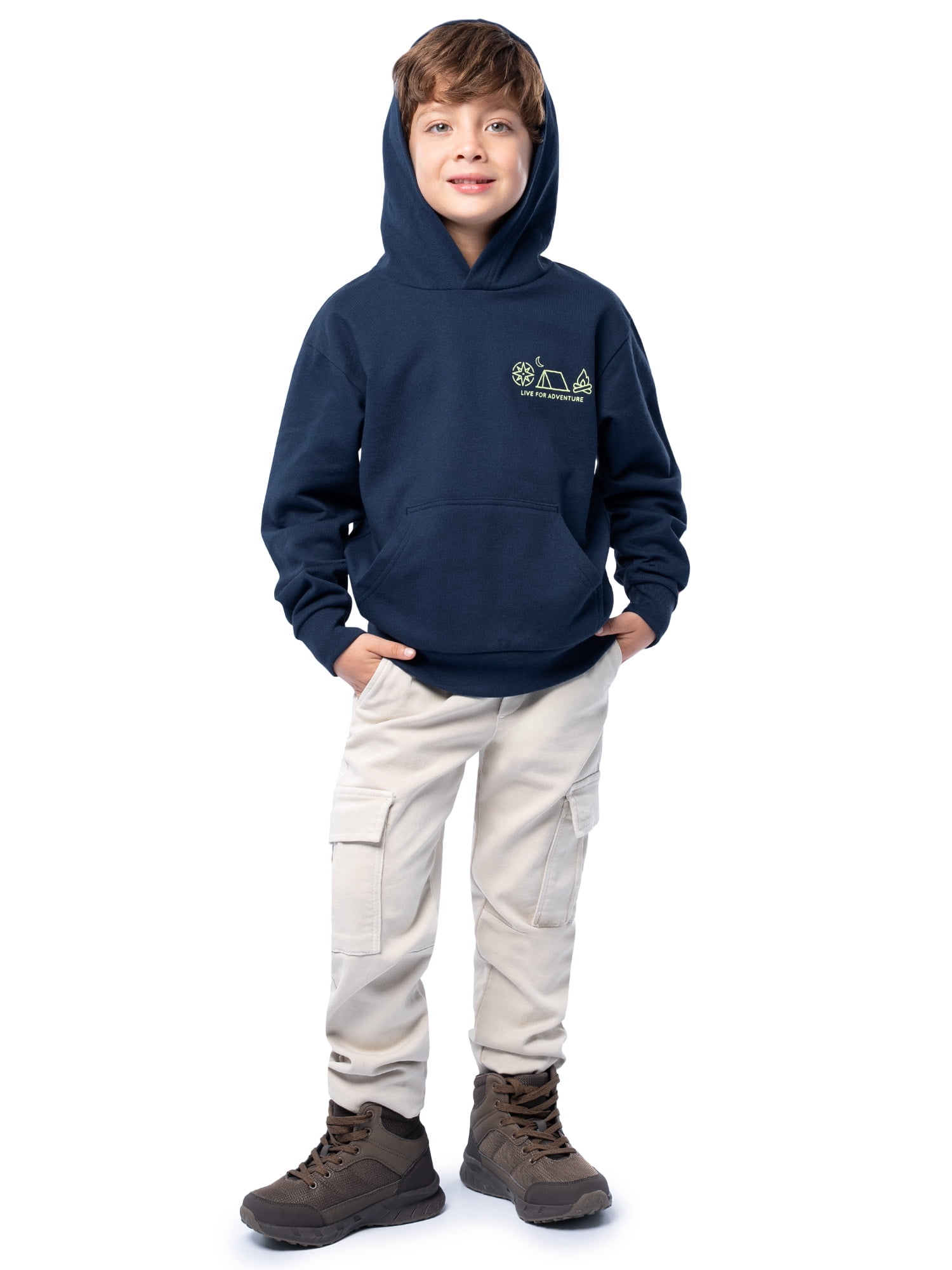 Ozark Trail Boy's Graphic Hoodie, Sizes 4-18