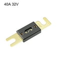 thumbnail image 3 of Fusible ANL de 40Amp Uxcell DC 32 Volt para amplificador de audio de automóvil, reemplazo de inversor, metal negro 1 pieza, 3 of 5