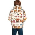 thumbnail image 6 of Kll Unisex Kids Boys Girls Hooded Pocket Pullover Hoodies-Hello Autumn, 6 of 9