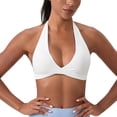 thumbnail image 1 of Women's Solid Color Four Rows Adjustable Wireless Bra Seamless Back Shaping and Breast Collection Yoga Sports Bras for Women, 1 of 7