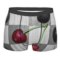 thumbnail image 5 of Uemuo Cherries laid Pattern Men's Boxer Briefs,Trunk Anti-Chafing,Comfortable, Durable, and Stylish Underwear-X-Large, 5 of 9