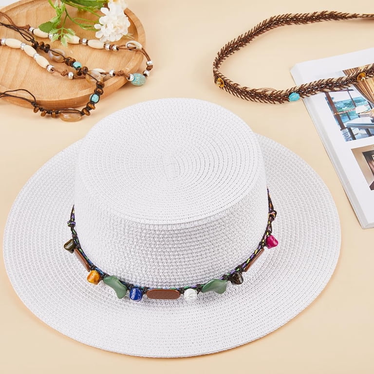4 Styles Western Cowboy Hat Band Ethnic Adjustable Western  display picture 1