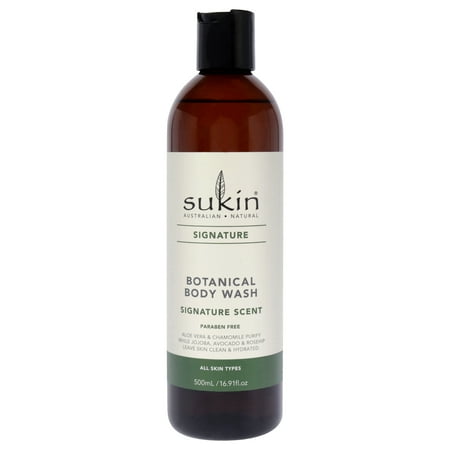Sukin Signature Botanical Body Wash 16.9 oz Body Wash