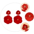 thumbnail image 2 of 1 par de hermosos pendientes decorativos con forma de flor, joyería de moda, 2 of 6