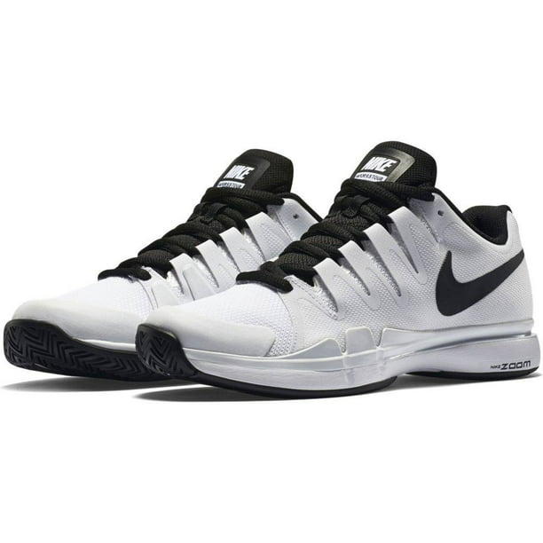 Men's Zoom Vapor 9.5 Tennis Shoes, White/Black, 5 D US - Walmart.com