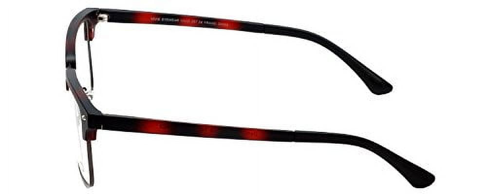 Vivid 257 Designer Reading Glasses in Demi-Red +3.00