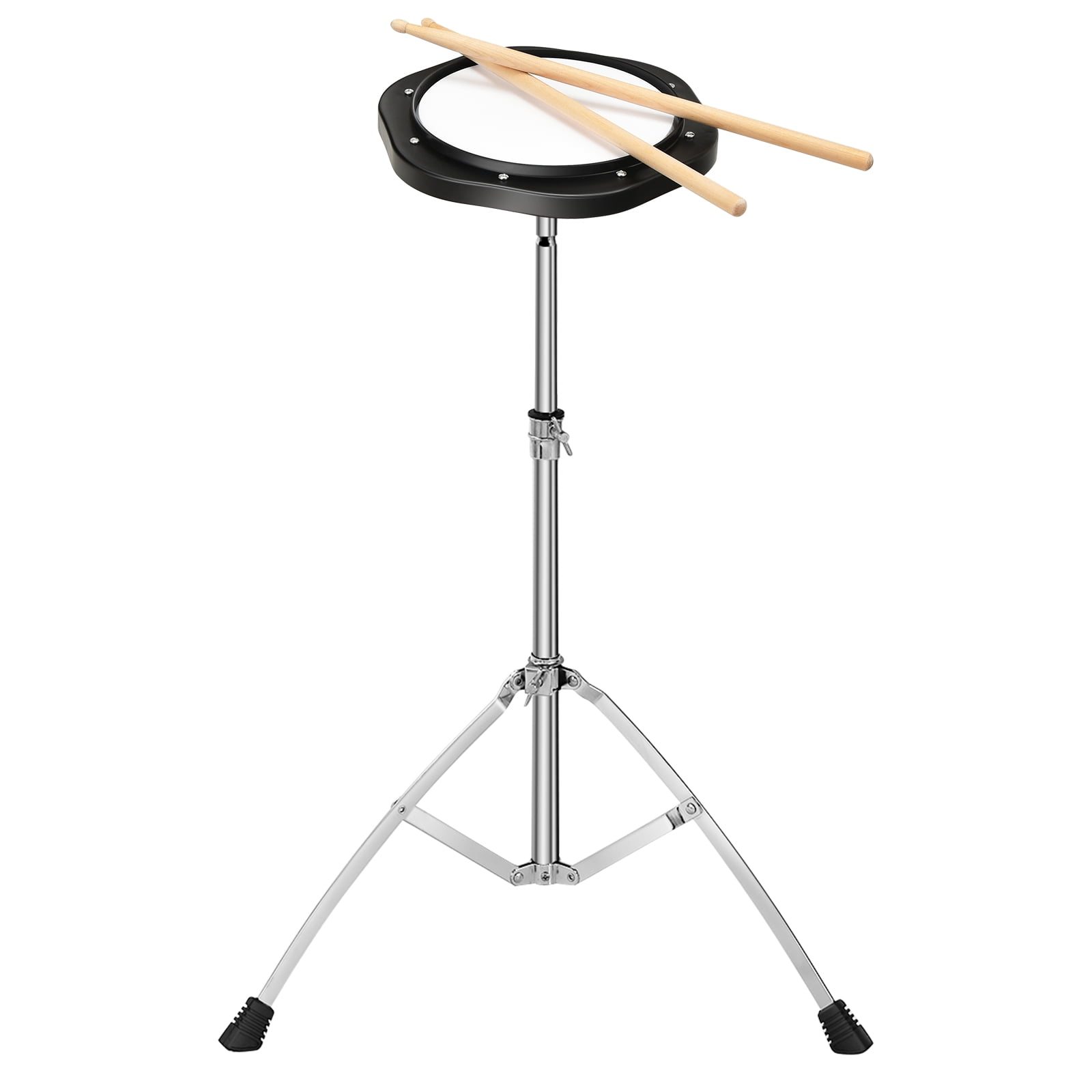 Topbuy 32 Notes Percussion Glockenspiel Bell Kit Xylophone with Adjustable Stand&8'' Practice Pad