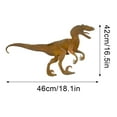 thumbnail image 3 of Ganfancp Dinosaurio Valla de Metal Jardín Pila Patio Al Aire Libre Decoración Del Hogar Ofertas y Liquidaciones 1X Colgante, 3 of 5