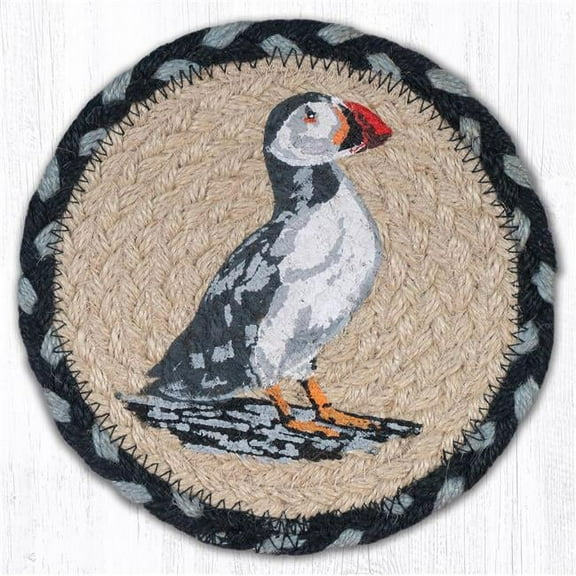Capitol Importing 79-701P 7 x 7 in. LC-701 Puffin Round Large Coaster