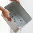 thumbnail image 4 of Advancent El estante de almacenamiento de paraguas estable evita la inclinación con la caja de recolección de agua tiene gran capacidad para Paraguas de lluvia tipo+1, 4 of 6