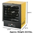 thumbnail image 5 of Dura Heat 240 Volt Hard-Wired Electric Garage Heater, Remote, 5000 Watt - EWH5510, 5 of 10