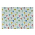 thumbnail image 1 of Colorful Cutting Board, Festival Entertainment Carnival Flying Balloons Watercolors Celebration Surprise, Decorative Tempered Glass Cutting and Serving Board, Small Size, Multicolor, by Ambesonne, 1 of 1