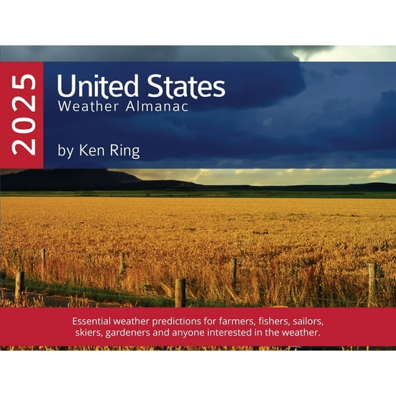 United States of America Weather Almanac 2025 (Paperback), (Paperback)