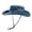 Blue, variant on Washed Sun Hat with Brass Buckle And Unisex Outdoor Jungle Fishing Cap for Hiking And Camping Outdoor Hat